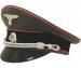 Waffen SS Panzer Officer Visor Cap, Pink Piped