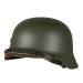 WWII M40 German Combat Helmet, Green