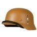 WWII M40 German Combat Helmet, Tan Afrika Korps