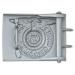 SS EM  Belt Buckle - Grey Steel (Embossed Back) 