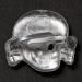 Late SS Aluminum Cap Skull - Back