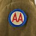 US Army WW II Ike Jacket with ETO Advanced Base Shoulder Sleeve Patch