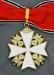 Nazi German Eagle Order Neck Cross with Swords 