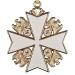 Nazi German Eagle Order Neck Cross with Swords 