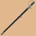 WW2 Nazi German Police Officer Sword with Sheath