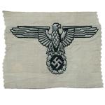 Bevo woven Police "Ordnungspolizei" Silver Eagle