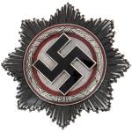 German Cross in Antique Silver
