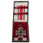 German WWII 1939 2nd Class Iron Cross in Deluxe Presentation Case
