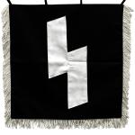 DJ Trumpet Banner, Deutsche Jungfolk, Double sided, Irregular - Front with Vertical S